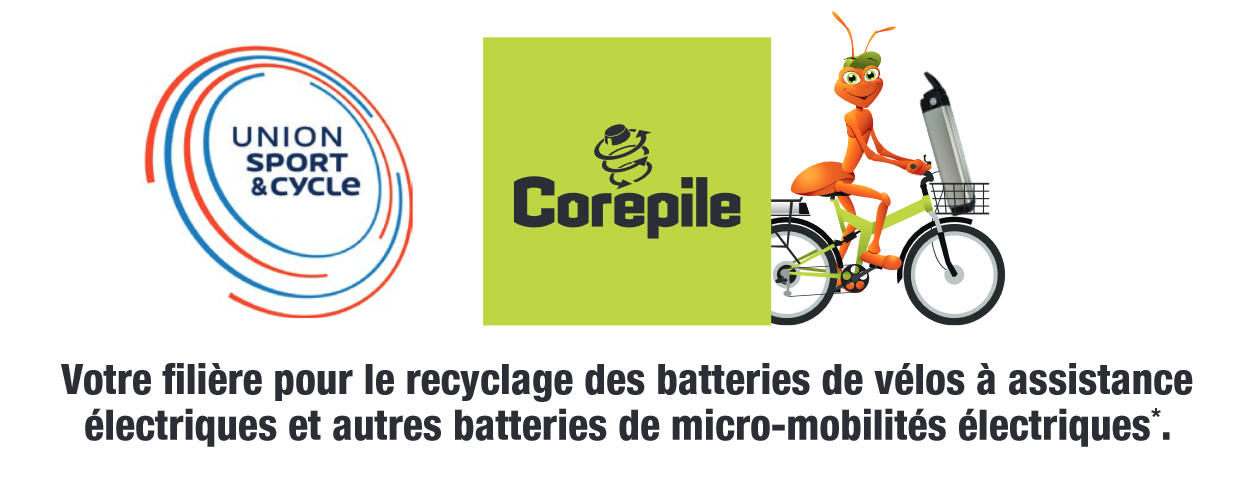 crepile recyclage des batteries de velo electrique